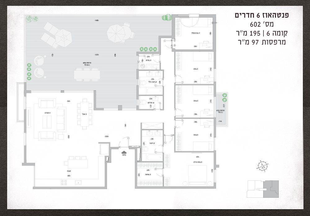 תכנית דירה 1860